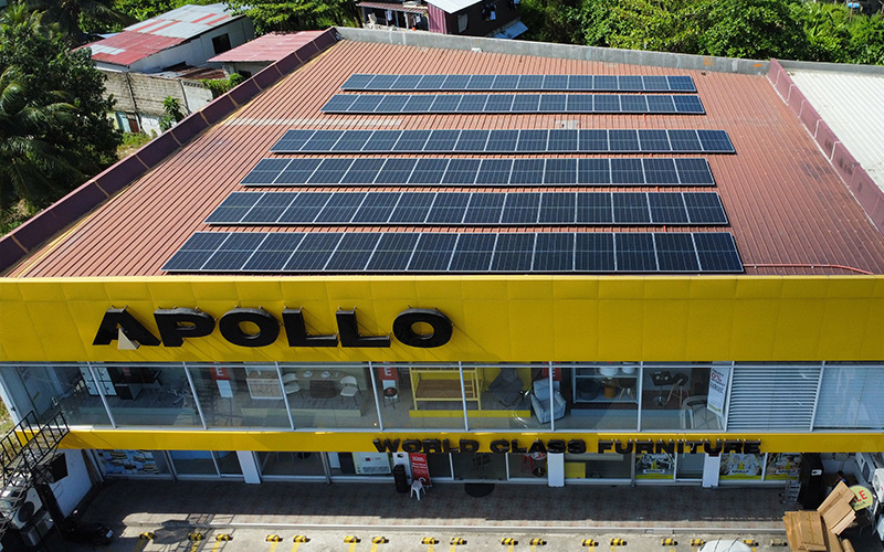 solar-up-bulua-cdo Apollo - Word Class Furniture - Solar Energy System- Bulua Branch